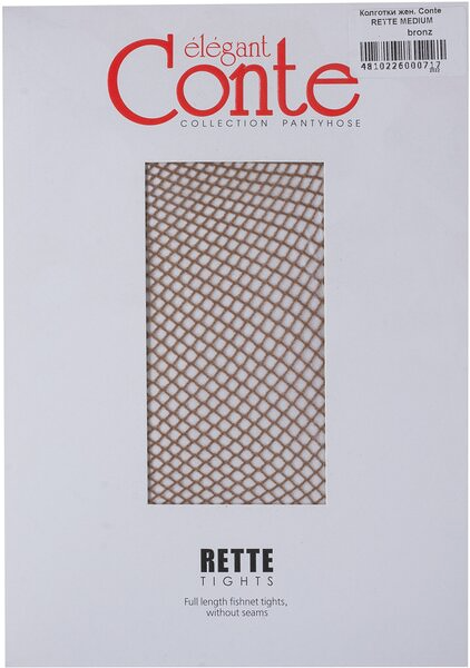 Колготки женские CONTE Elegant rette medium bronz 3, Арт. 8С-68СП