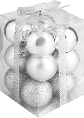 

Набор шаров Homeclub 4 см пластик 12 шт. цвет в ассортименте