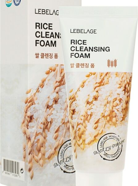 Пенка для умывания Lebelage с экстрактом риса 100мл