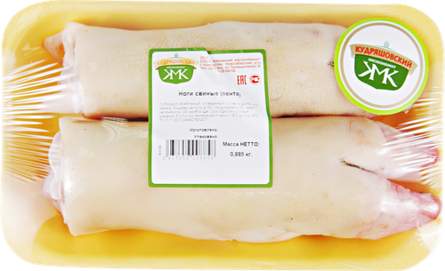 

Ноги свиные Кудряшовский мясокомбинат 2-я категория весовые