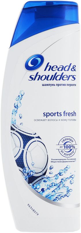 

Шампунь Head&Shoulders Sports Fresh от перхоти для всех типов волос 400 мл