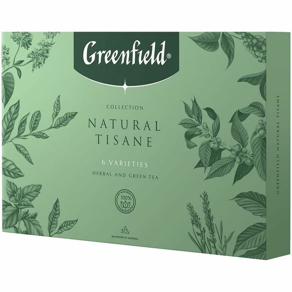Чай ассорти Greenfield Natural Tisane коллекция 54 г