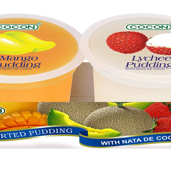 Пудинг фруктовый Cocon манго-личи, 2 шт.