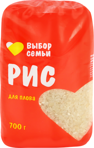 

Рис для плова ВЫБОР СЕМЬИ, 700г