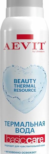 Вода термальная Aevit Basic Care для всех типов кожи