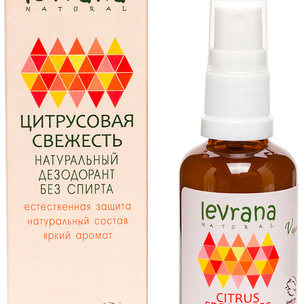 Дезодорант Levrana Цитрусовая Свежесть 50 мл