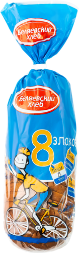 

Батон Беляевский Хлеб 8 злаков в нарезке 200 г