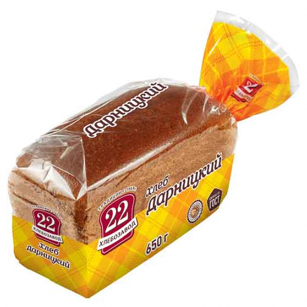 Хлеб дарницкий формовой ТМ Хлебозавод 22