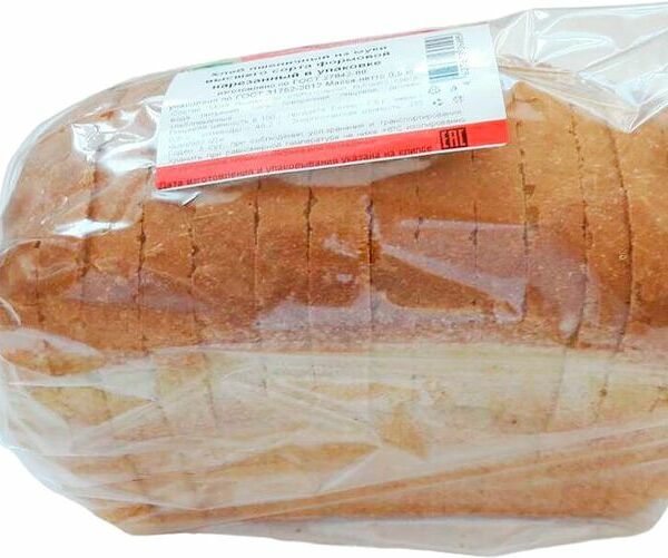 Хлеб Медведевский хлеб Пшеничный формовой нарезка 500г