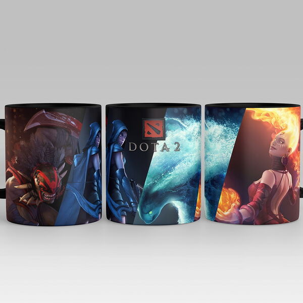 Кружка с принтом 330 мл. 