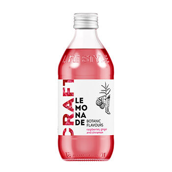 Напиток Star Bar малина-имбирь, 0.33 л