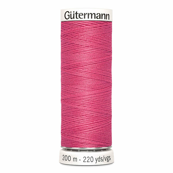 748277 Нить Sew-all для всех материалов, 200м, 100% п/э Gutermann(890 т.пурпурно-розовый)
