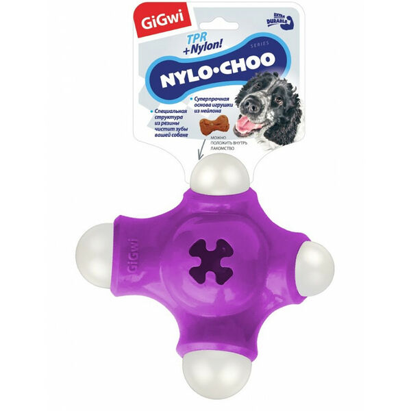 Кость для собак GiGwi Нило-чу квадробон 1 штука