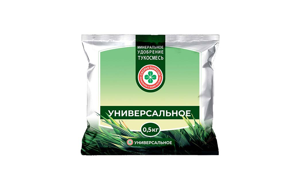 

Удобрение СКОРАЯ ПОМОЩЬ минеральное тукосмесь Газонное 0,5 кг