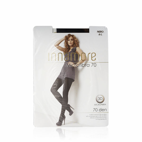 Женские колготки Innamore Microfibra 70den Nero 4 размер