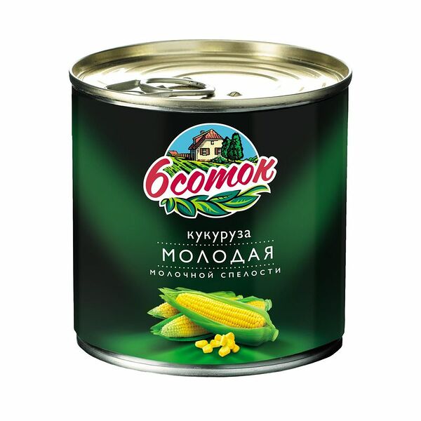 Кукуруза 6 Соток молодая 425мл