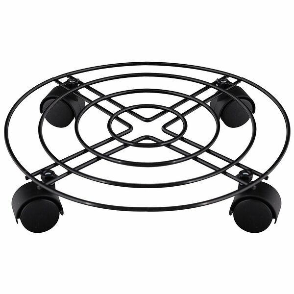 Подставка для горшечных растений на колесиках, 30 см