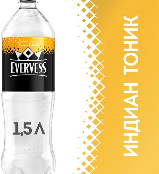 Напиток Evervess Газированный Тоник 1.5л
