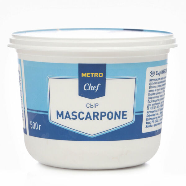 Сыр Маскарпоне ТМ Metro Chef (Метро Шеф)