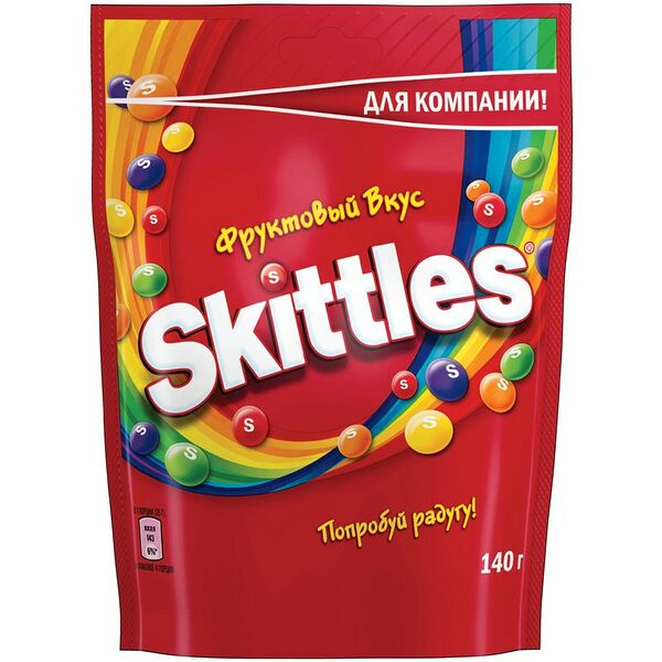 Драже Skittles Фрукты в сахарной глазури