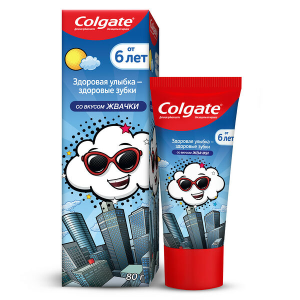Паста зубная детская Colgate Защита от кариеса 80г Индия