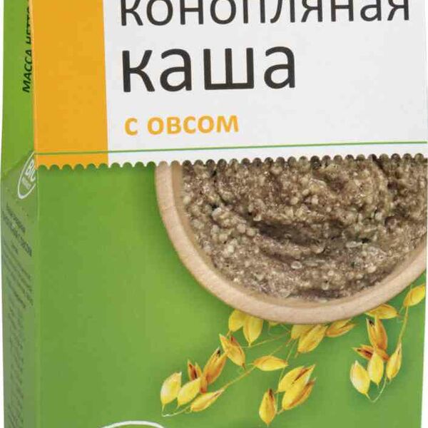 Каша конопляная Компас здоровья Organic c овсом