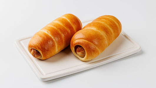 Сосиска в тесте (свинина, говядина)