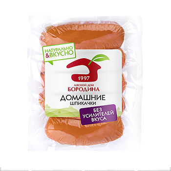 Шпикачки Мясной Дом Бородина Домашние
