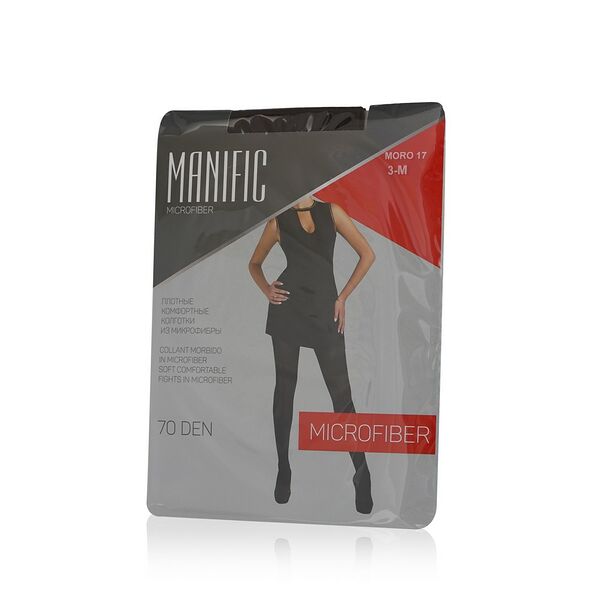 Женские колготки Manific из микрофибры 70den Кофе 3 размер