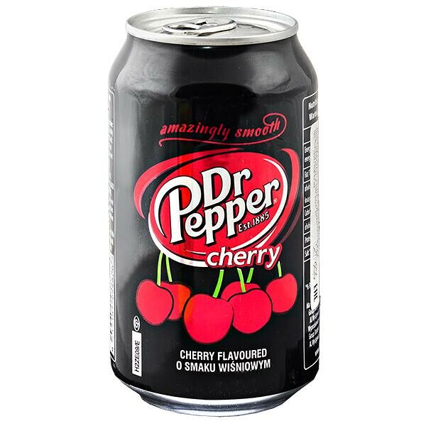 Напиток газированный Dr Pepper Cherry, 0.355 л, США