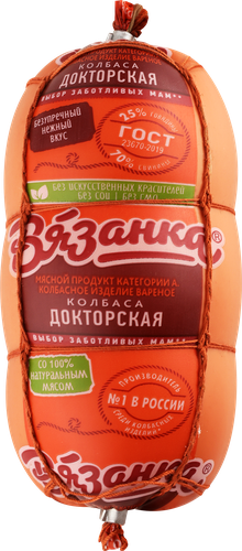 

Колбаса Вязанка Докторская вареная ГОСТ 400 г