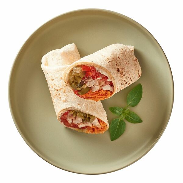 Сэндвич-ролл с курицей и морковью по-корейски Шеф Перекрёсток