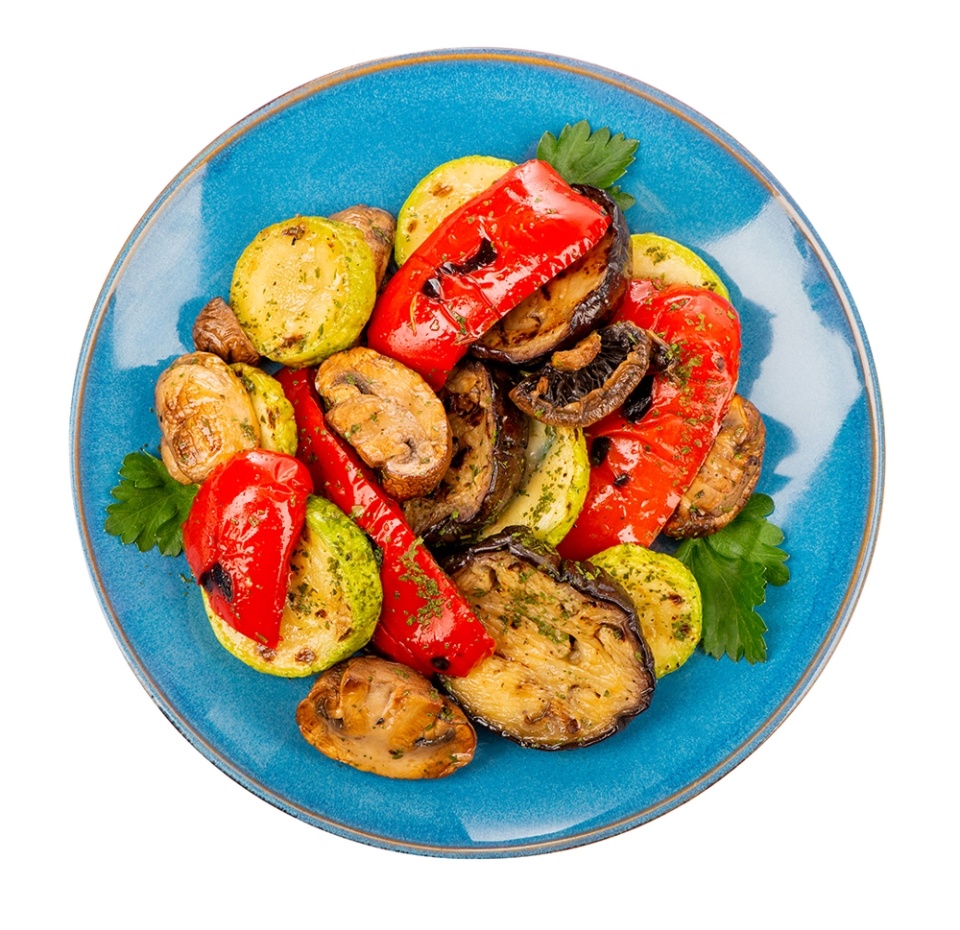 

Овощи на гриле Uno Ristorante вес