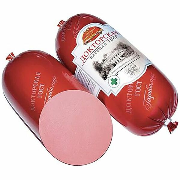 Колбаса варёная Garibaldi Докторская высший сорт