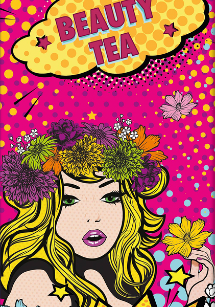 Чай черный TEATALE Beauty Tea Hot Blond, листовой, 100г