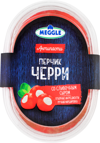 

Перчик черри MEGGLE со сливочным сыром, 210г