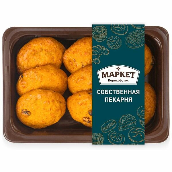 Печенье Морковное Маркет Перекрёсток, 250г