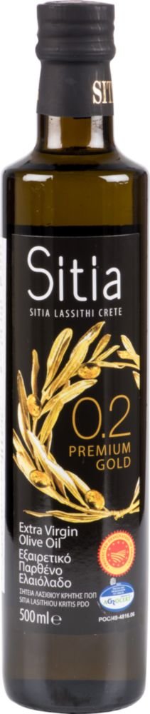

Масло оливковое Sitia 0.2 Premium Gold Extra Virgin 500 мл