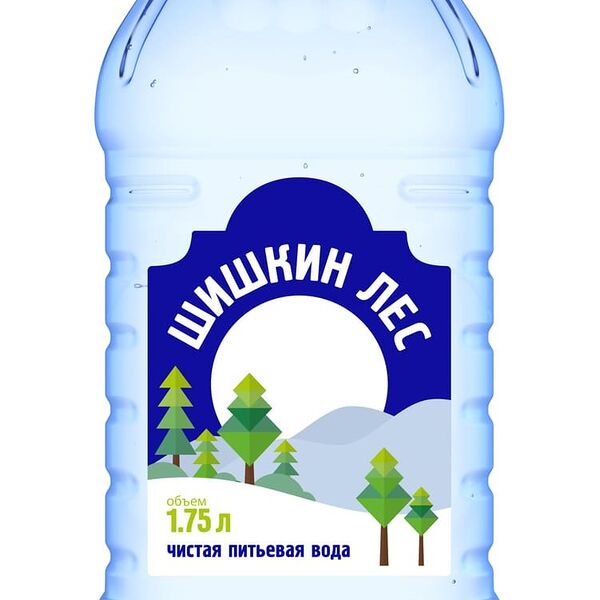 Вода питьевая Шишкин Лес негазированная, 1.75л