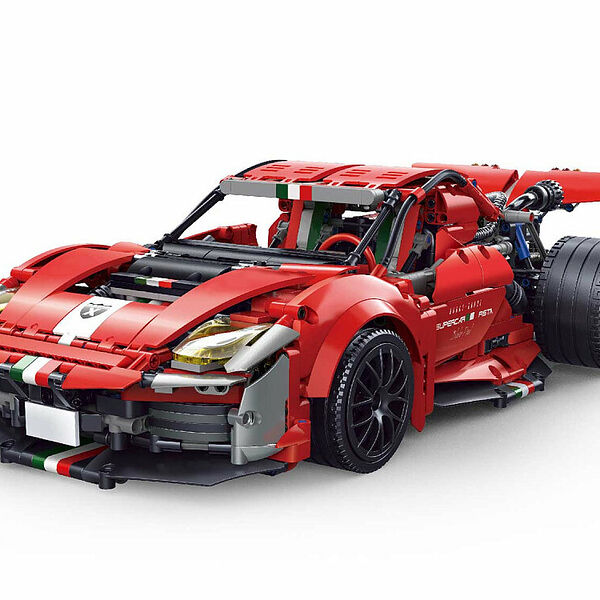 Конструктор Decool KC015_MK Конструктор Красный спорткар