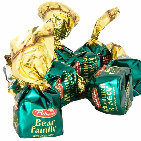 Конфеты Победа Вкуса Мишки в лесу