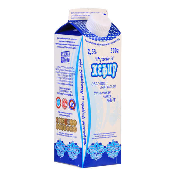 Кефир с лактулозой Рузский 2,5%