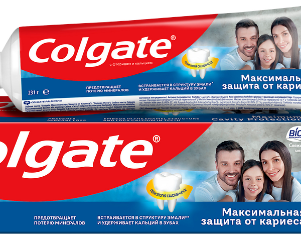 Зубная паста COLGATE Максимальная защита Свежая мятя