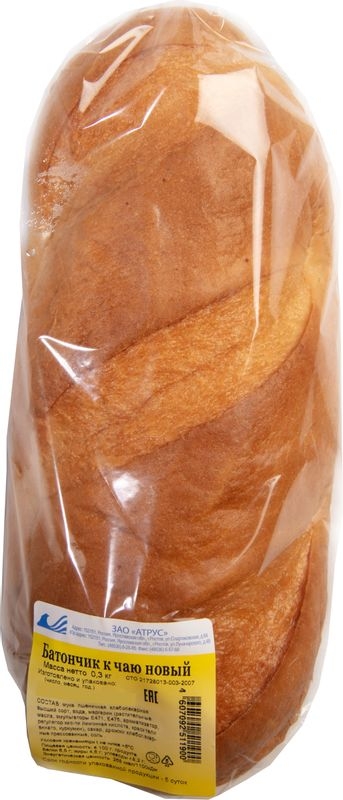 

Батончик Красноярский Хлеб К чаю высший сорт 300 г