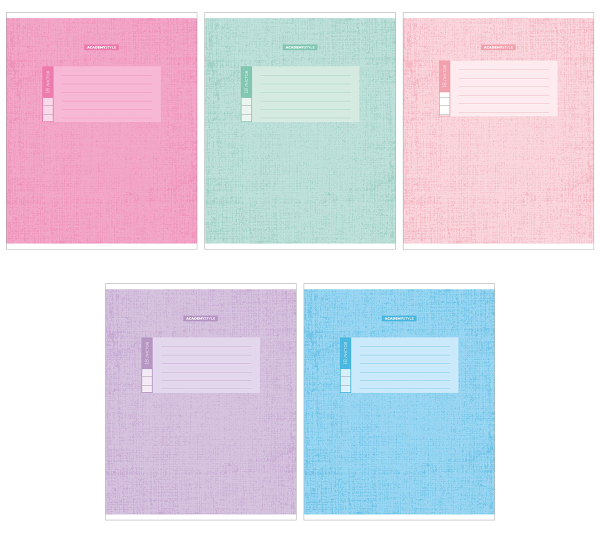 Тетрадь Academy Style в линейку