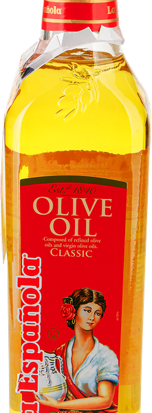 Масло оливковое La Espanola Olive Oil Classic, рафинированное с добавлением нерафинированного оливкового масла