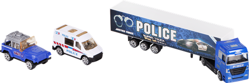 

Набор игровой BIGGA Полицейский транспорт, 3 предмета