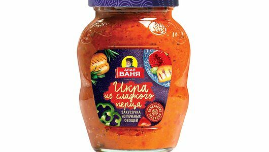 Закусочка Дядя Ваня Икра из сладкого перца