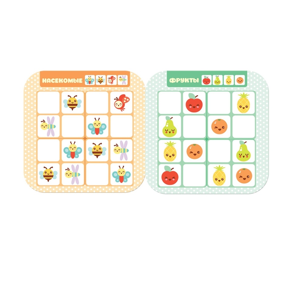 

Малышарики. Логика с наклейками. Судоку