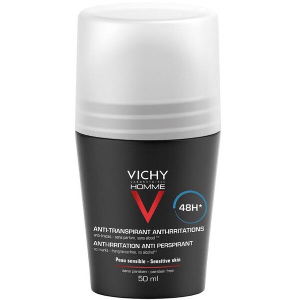 Дезодорант-антиперспирант мужской Vichy Homme для чувствительной кожи 48 часов 50 мл